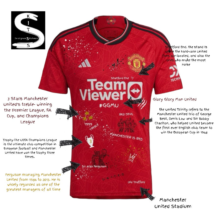 Painted custom jersey MU